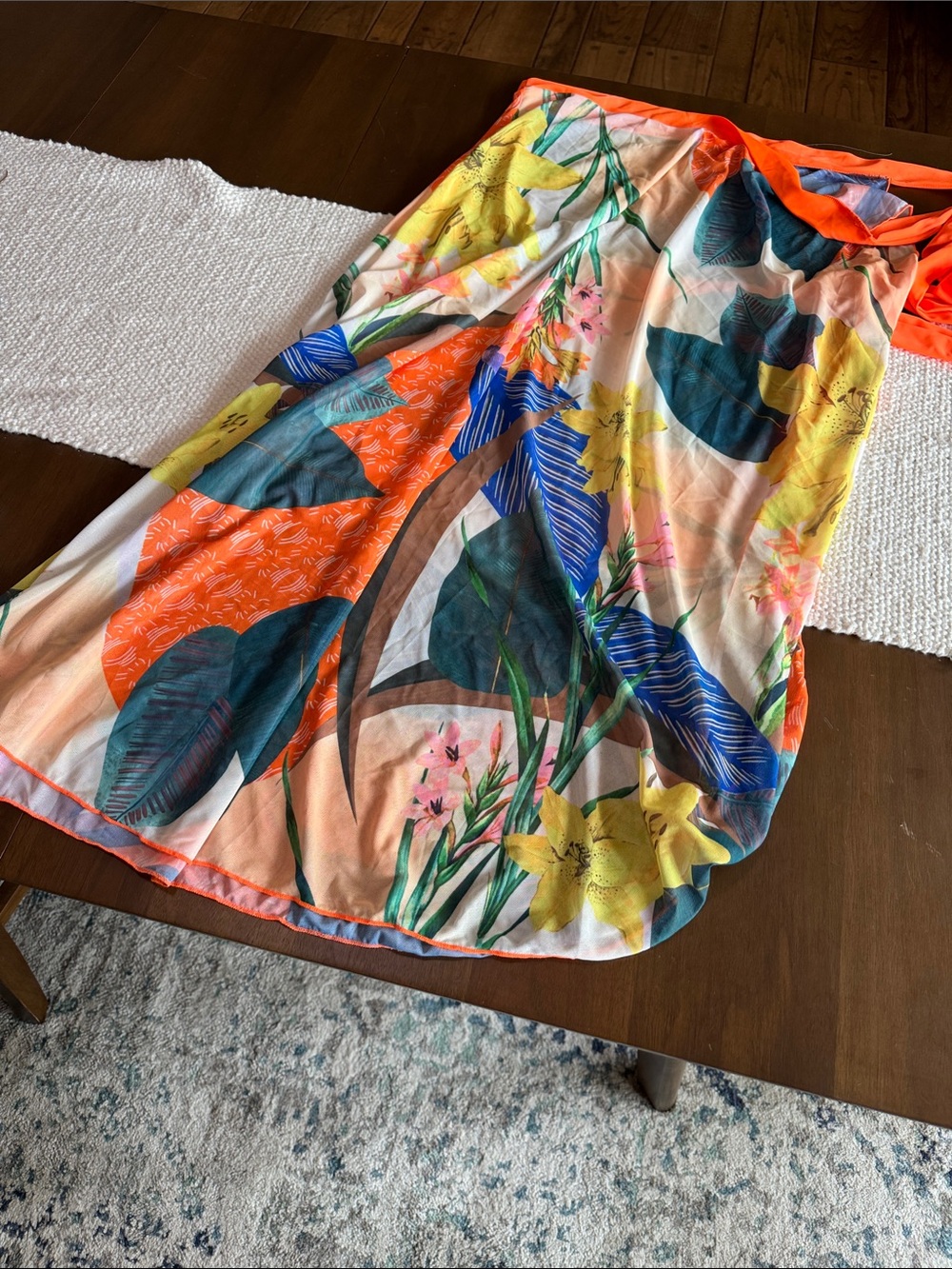 Gorgeous Plus Swimsuit with Sarong - Picture 11 of 11
